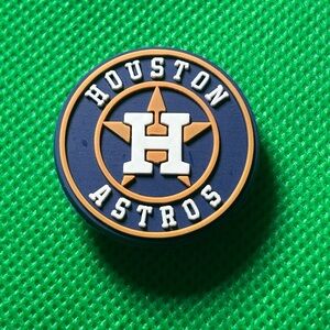 🌼 (5/$10 or 10/$15) NEW “MLB” Fun Croc 
Charm Collection Houston Astros